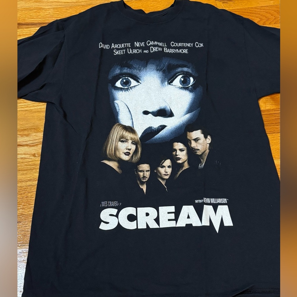 Black Scream Tee